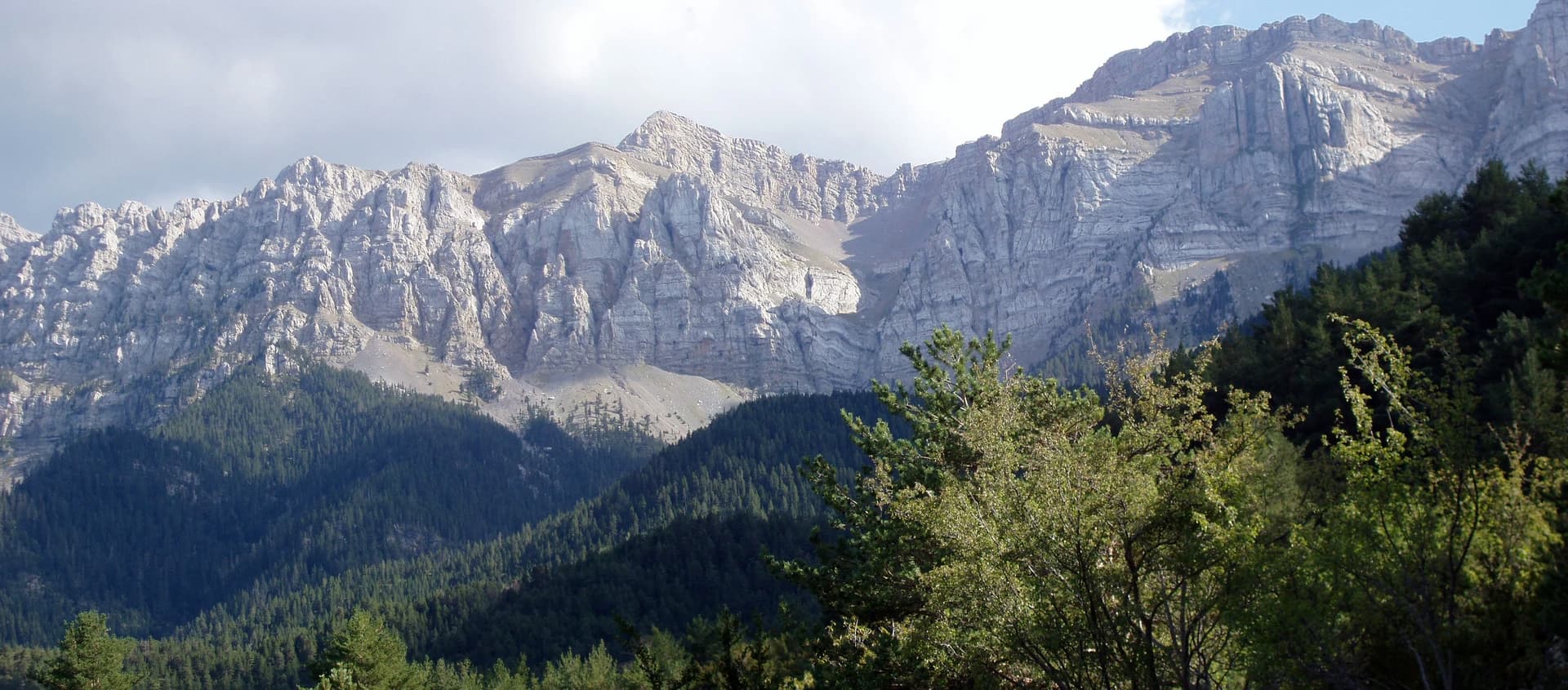 Vicens - Panoràmica de la «Serra Cabirolera», vista des de «Prat de Cadí».