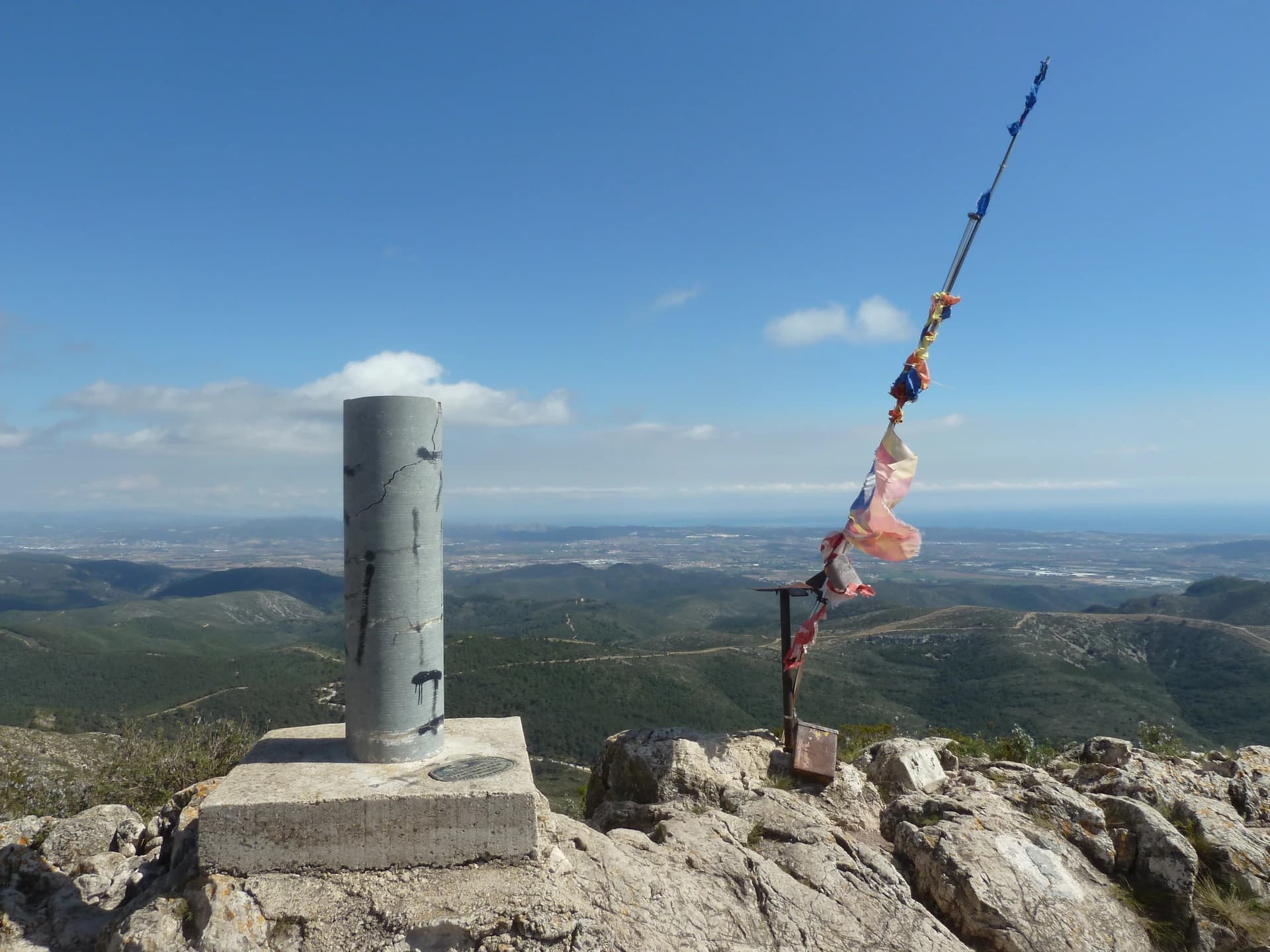 Moogido - Vista del cim de la Talaia del Montmell
